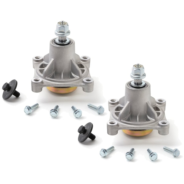 T Terre 2-Pack Mower Spindle Assembly 48 Inch Deck Compatible w/ Husqvarna AYP Replaces 174356 174358, 2PK 101003-QTY2 - main